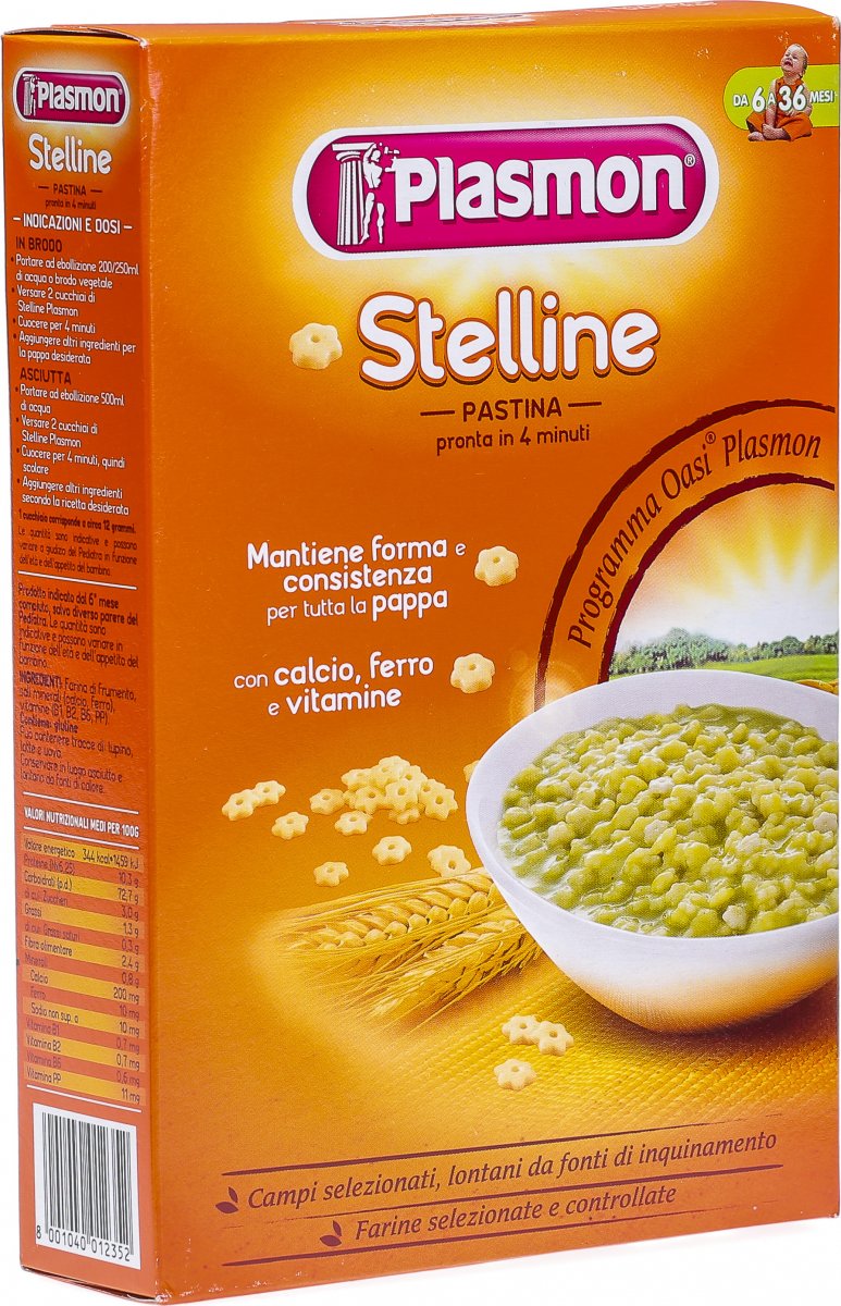 Plasmon Pastina Stelline 340g in der Adler Apotheke