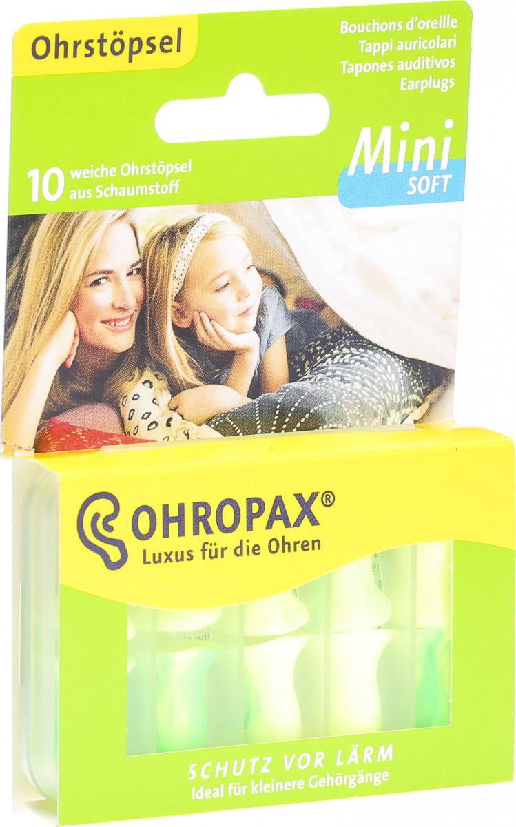 Ohropax Mini Soft 10 Stück in der Adler Apotheke