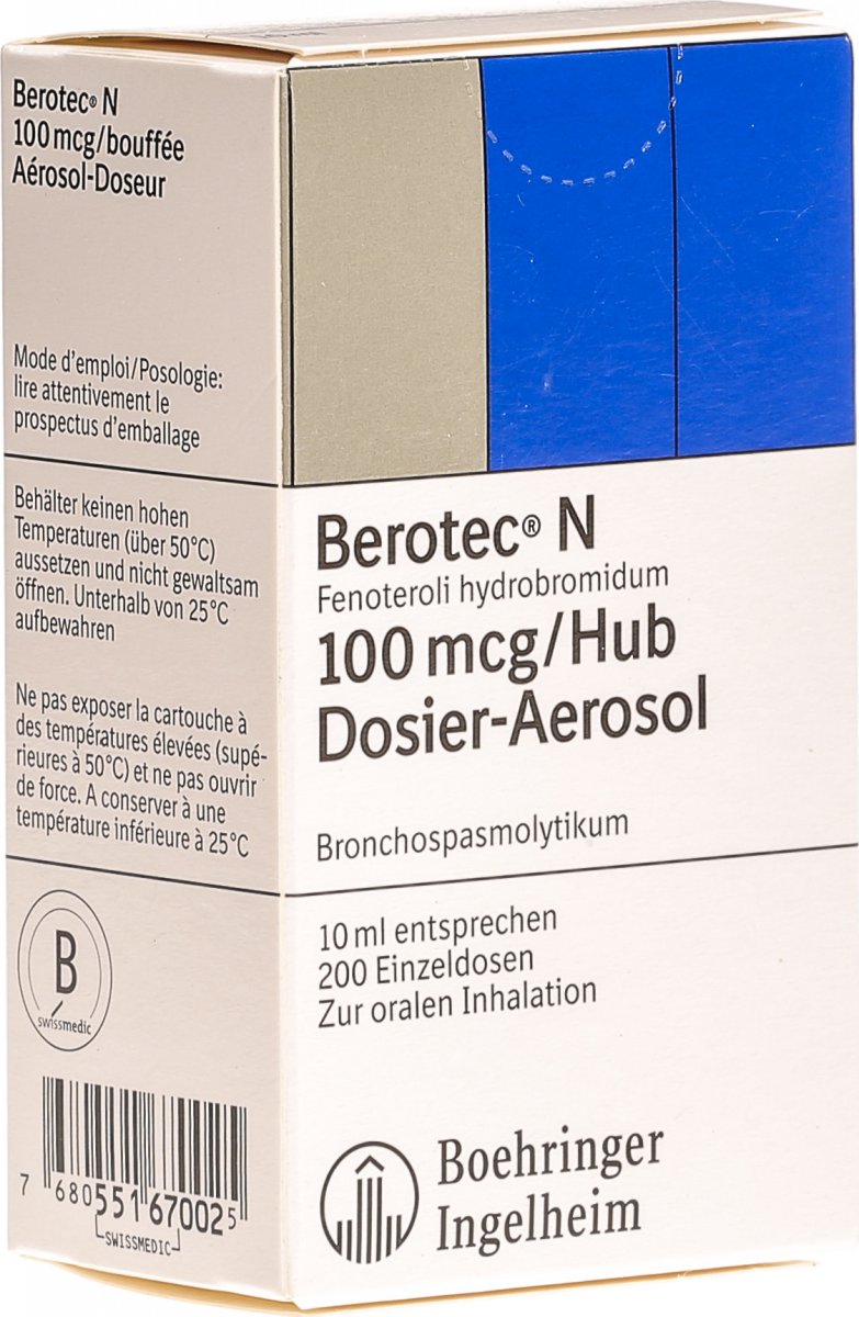 Berotec N Dosieraeros 100mcg 10ml in der Adler Apotheke