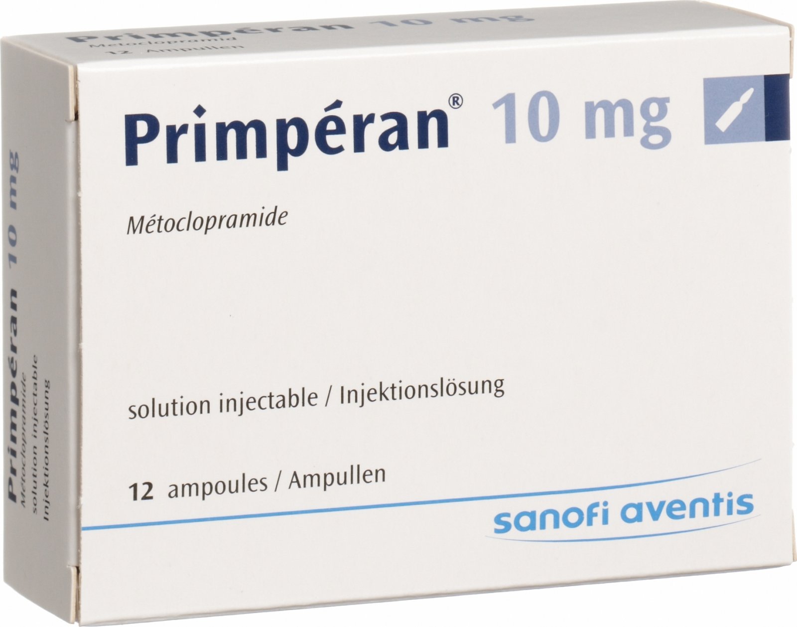 Primperan Injektionslösung 10mg/2ml i.m./i.v. 12 Ampullen 2ml in der