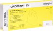 Rapidocain Cardio 2% 100mg/5ml 10 Ampullen 5ml