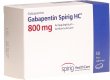 Gabapentin Spirig HC Filmtabletten 800mg 50 Stück