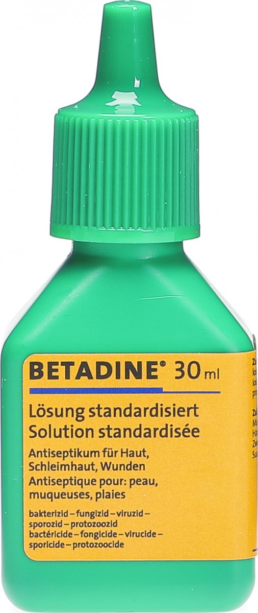 Betadine Lösung 30ml in der Adler Apotheke