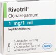 Rivotril Injektionslösung 1mg i.m./i.v. 5 Ampullen 1ml