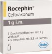 Rocephin 1g i.m. C Lidoc Durchstechflasche 5 Stück