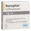 Rocephin 1g i.v. C Solv Durchstechflasche 5 Stück