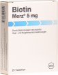Biotin Merz Tabletten 5mg 25 Stück
