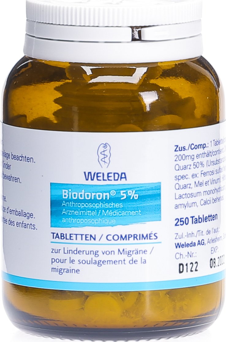 Biodoron Tabletten 5% 250 Stück in der Adler Apotheke
