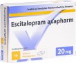Escitalopram Axapharm Filmtabletten 20mg 14 Stück