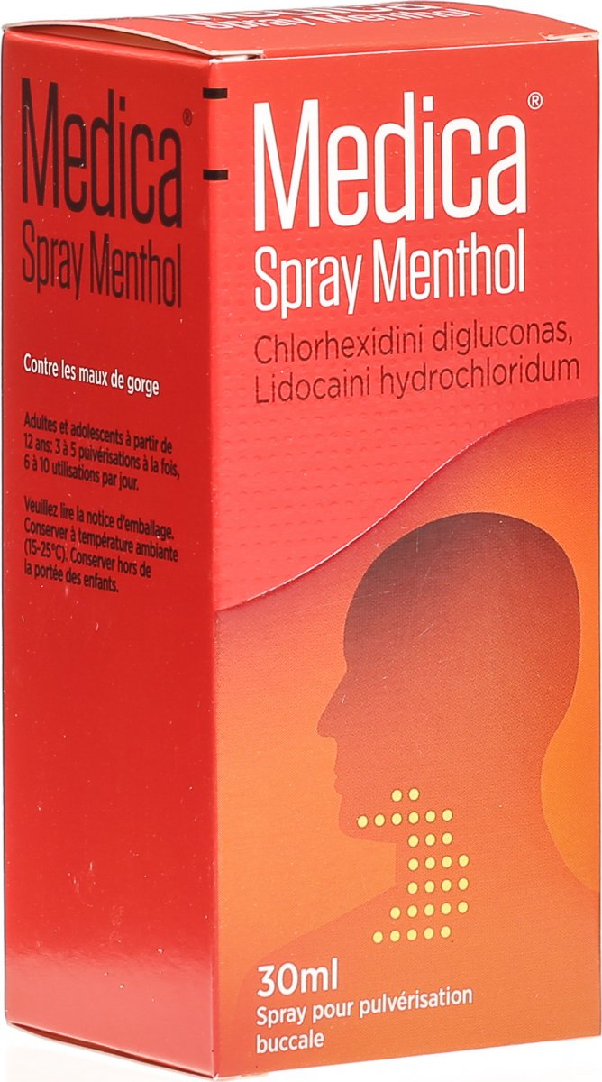 Medica Spray Menthol 30ml in der Adler Apotheke