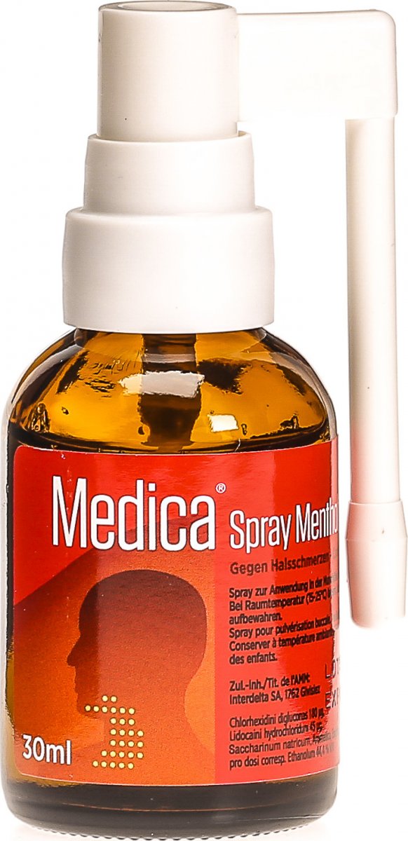 Medica Spray Menthol 30ml in der Adler Apotheke