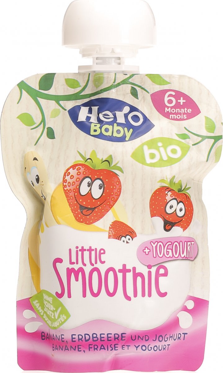 Hero Baby Bio Joghurt Erdbeere 90g in der Adler Apotheke