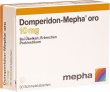 Domperidon Mepha Oro Schmelztabletten 10mg 30 Stück