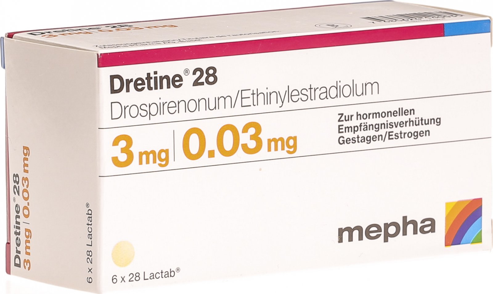 Dretine 28 Lactab 6x 28 Stuck In Der Adler Apotheke