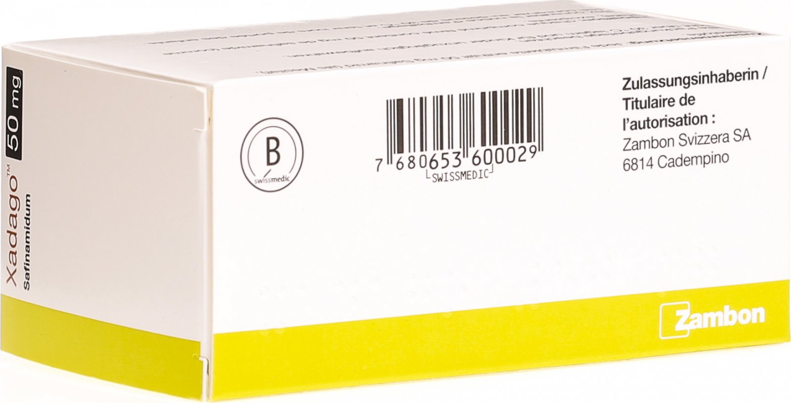 Xadago Filmtabletten 50mg 100 Stück in der Adler Apotheke