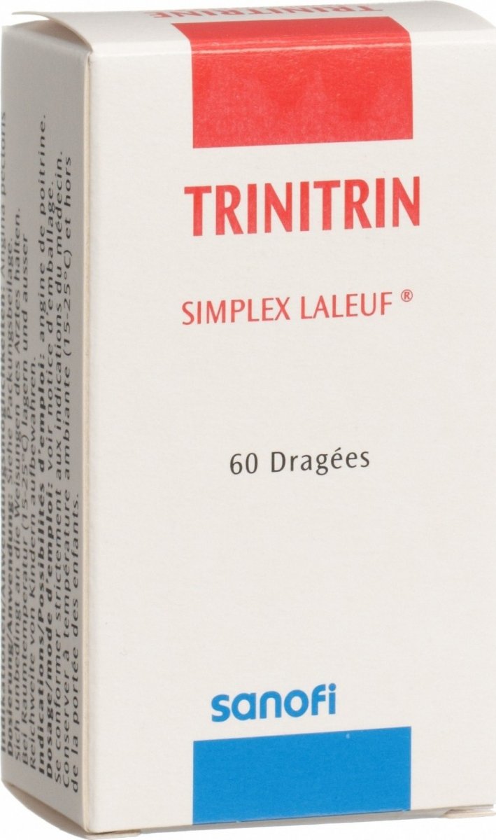Trinitrin Dragees 60 Stuck In Der Adler Apotheke