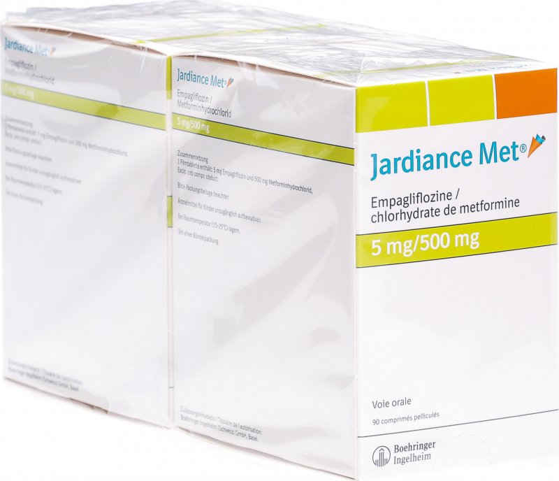 Jardiance Met Filmtabletten 5/500mg 2x 90 Stück in der Adler Apotheke