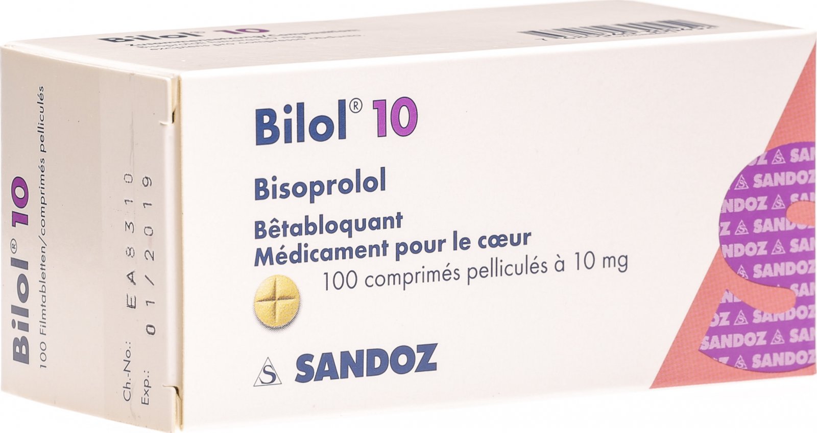 Bilol Filmtabletten 10mg 100 Stück in der Adler Apotheke