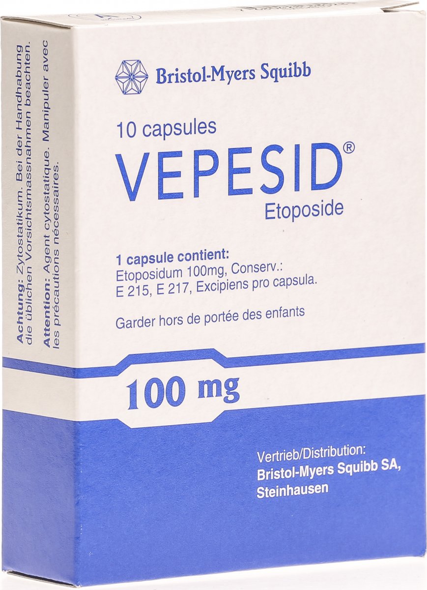 Vepesid Kapseln 100mg 10 Stück in der Adler Apotheke