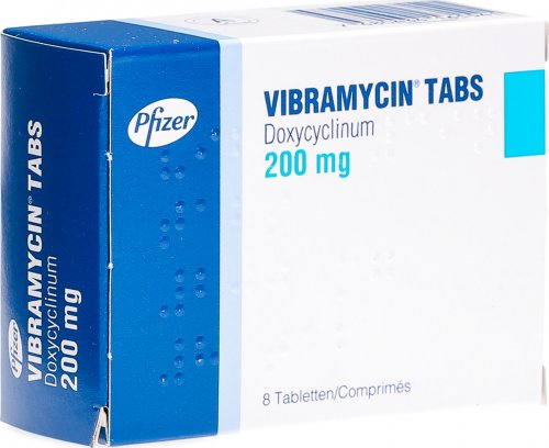 Vibramycin Tabs Tabletten 200mg 8 Stück in der Adler Apotheke