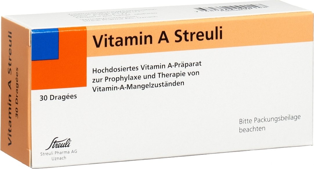 Vitamin a streuli dragees 30 st ck in der adler apotheke