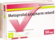 Metoprolol Axapharm Retard Tabletten 50mg 30 Stück
