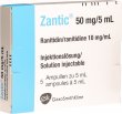 Zantic Injektionslösung 50mg/5ml 5 Ampullen 5ml