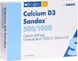 Calcium D3 Sandoz Kautabletten 500/1000 120 Stück