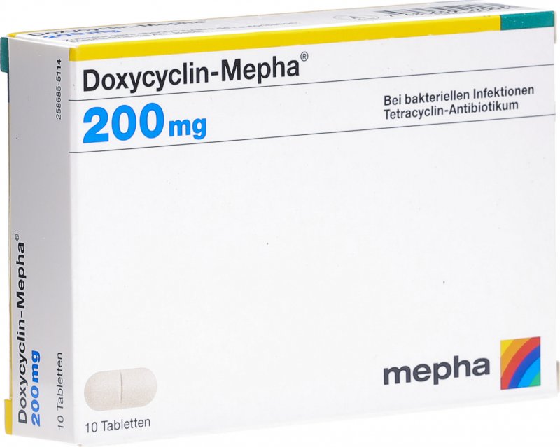 Antibiotika Doxycyclin 100 Pille