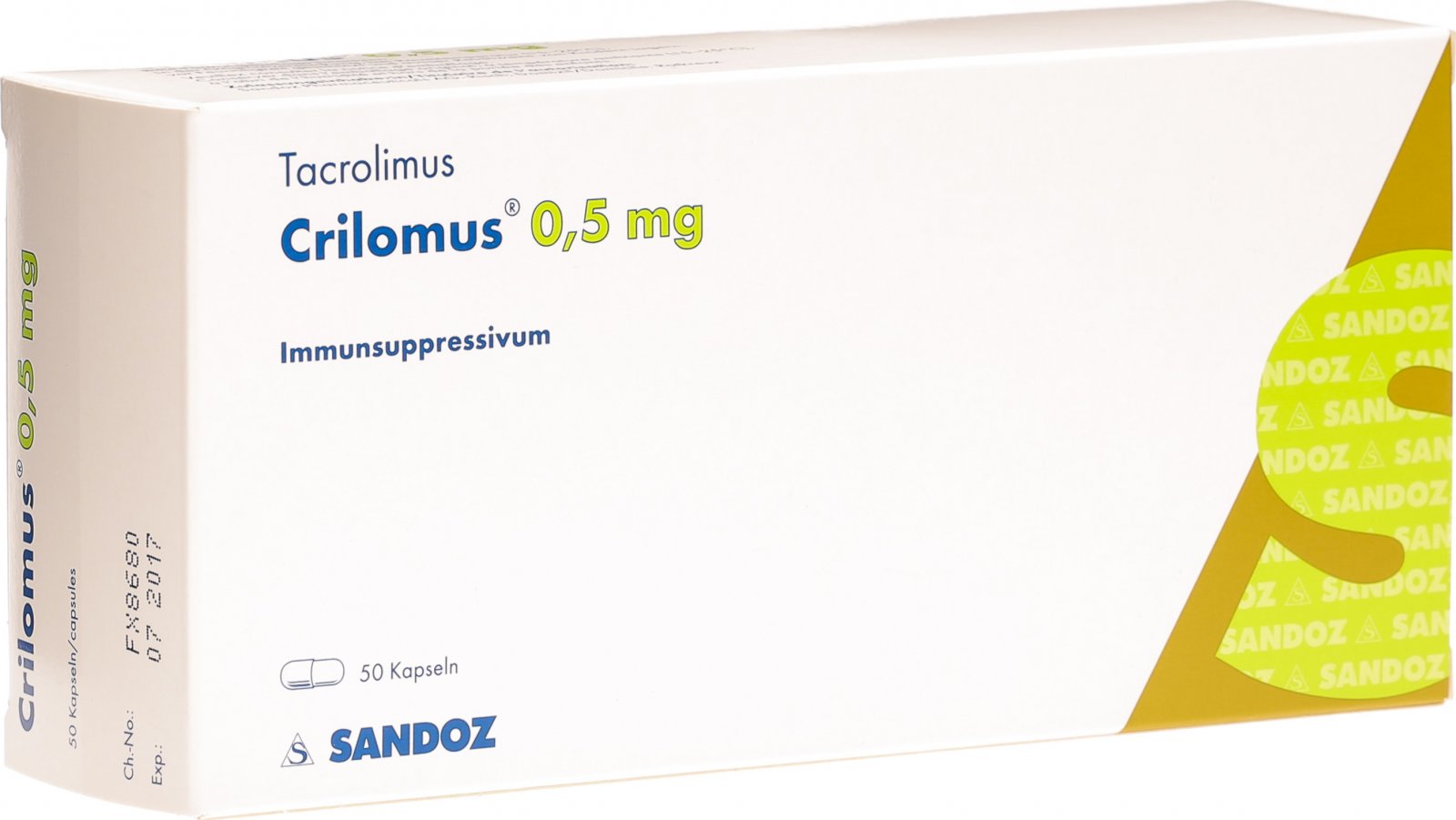 Crilomus Kapseln 0.5mg 50 Stück in der Adler Apotheke