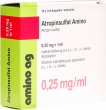 Atropinsulfat Amino 0.25mg/ml 10x 1ml Ampullen