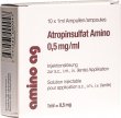 Atropinsulfat Amino 0.5mg/ml 10 Ampullen 1ml