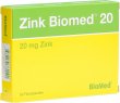 Zink Biomed 20 Filmtabletten 50 Stück
