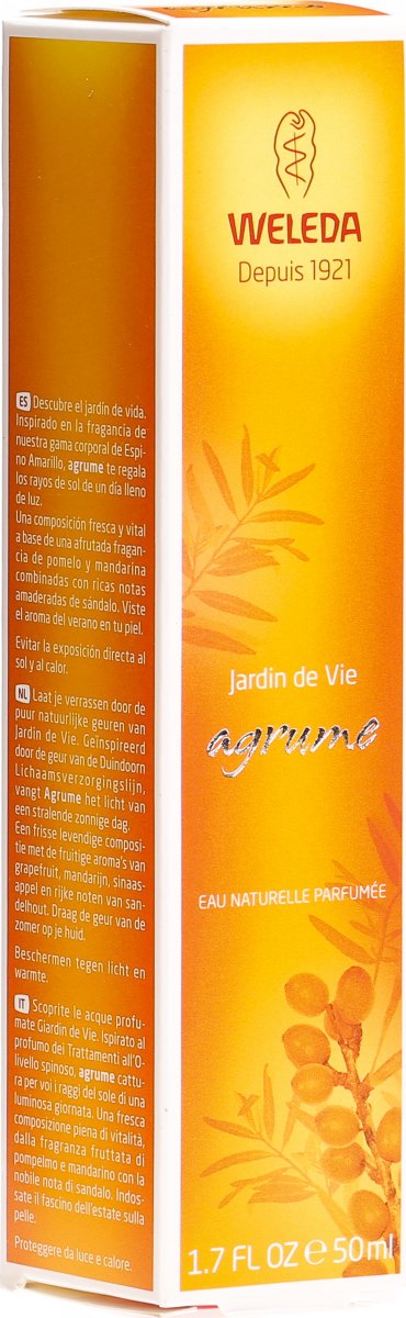 weleda jardin de vie agrume
