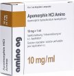 Apomorphin HCl Amino Injektionslösung 10mg/ml 10 Ampullen 1ml
