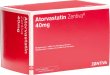 Atorvastatin Zentiva Filmtabletten 40mg 100 Stück