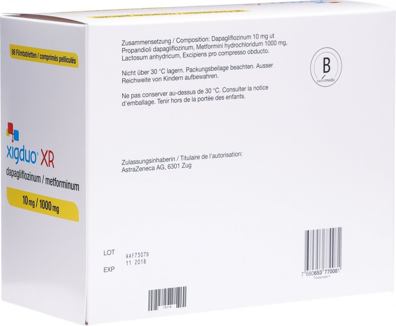 Dosing And Administration Xigduo Xr Dapagliflozin And