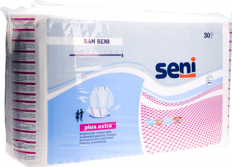 San Seni Plus Extra Einlage 30 Stück in der Adler Apotheke