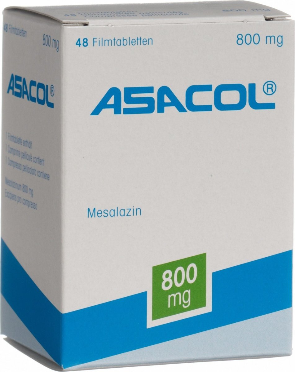 Asacol Filmtabletten 800mg 48 Stück in der Adler Apotheke