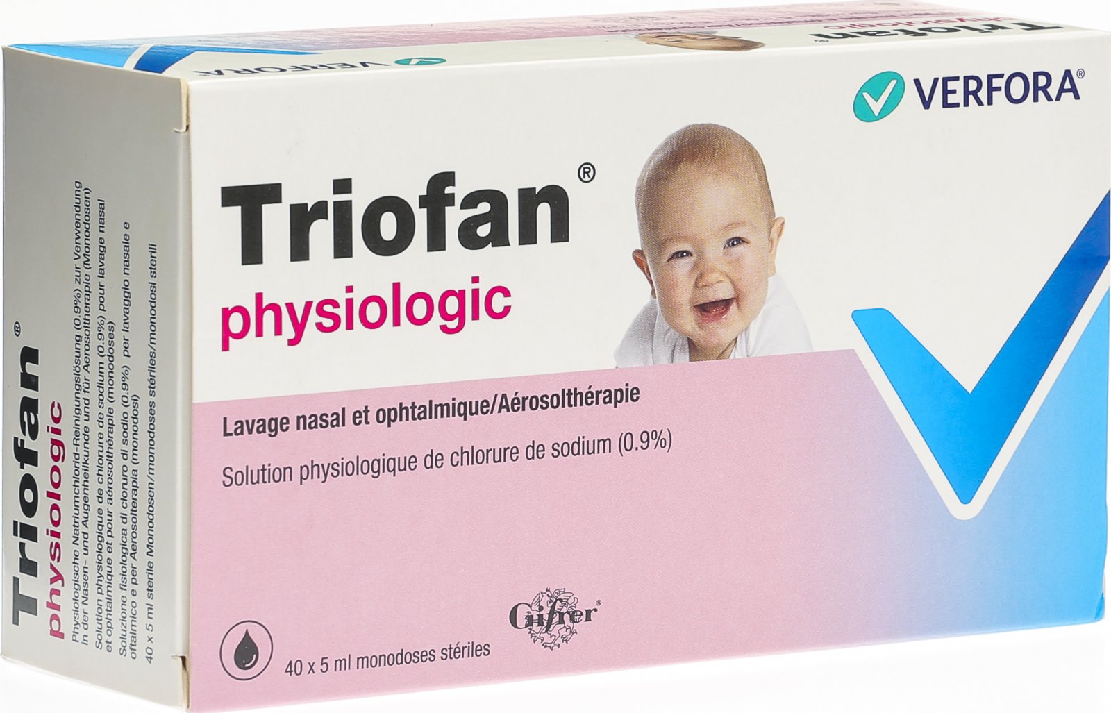 Triofan Physiologic Gifrer Liquid 40 Monodosen 5ml in der Adler Apotheke