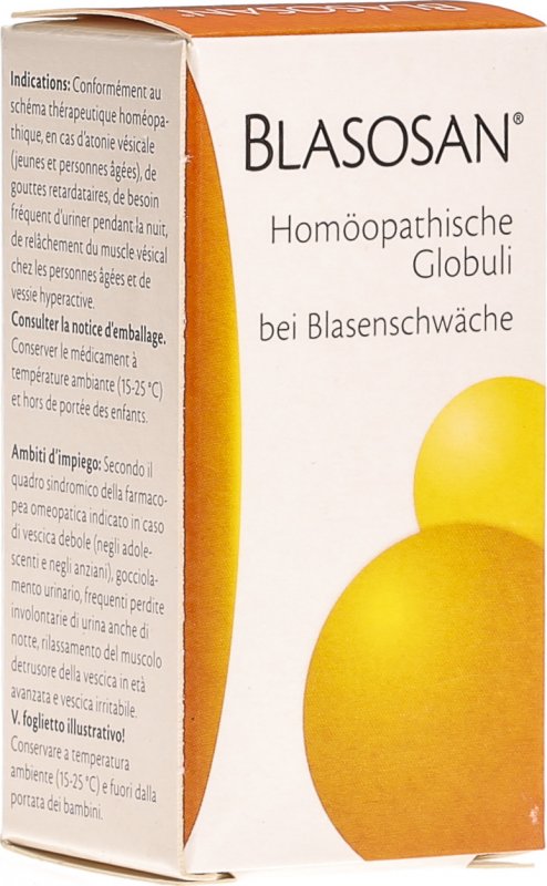 Blasosan Globuli in der Adler Apotheke