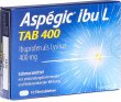 Aspegic Ibu L Tab Filmtabletten 400mg 10 Stück