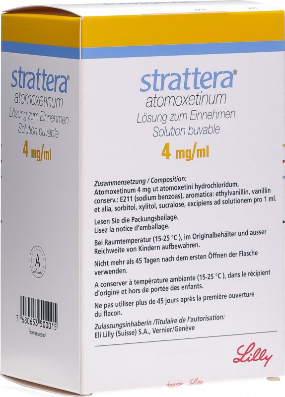 Strattera Medication Side Effects