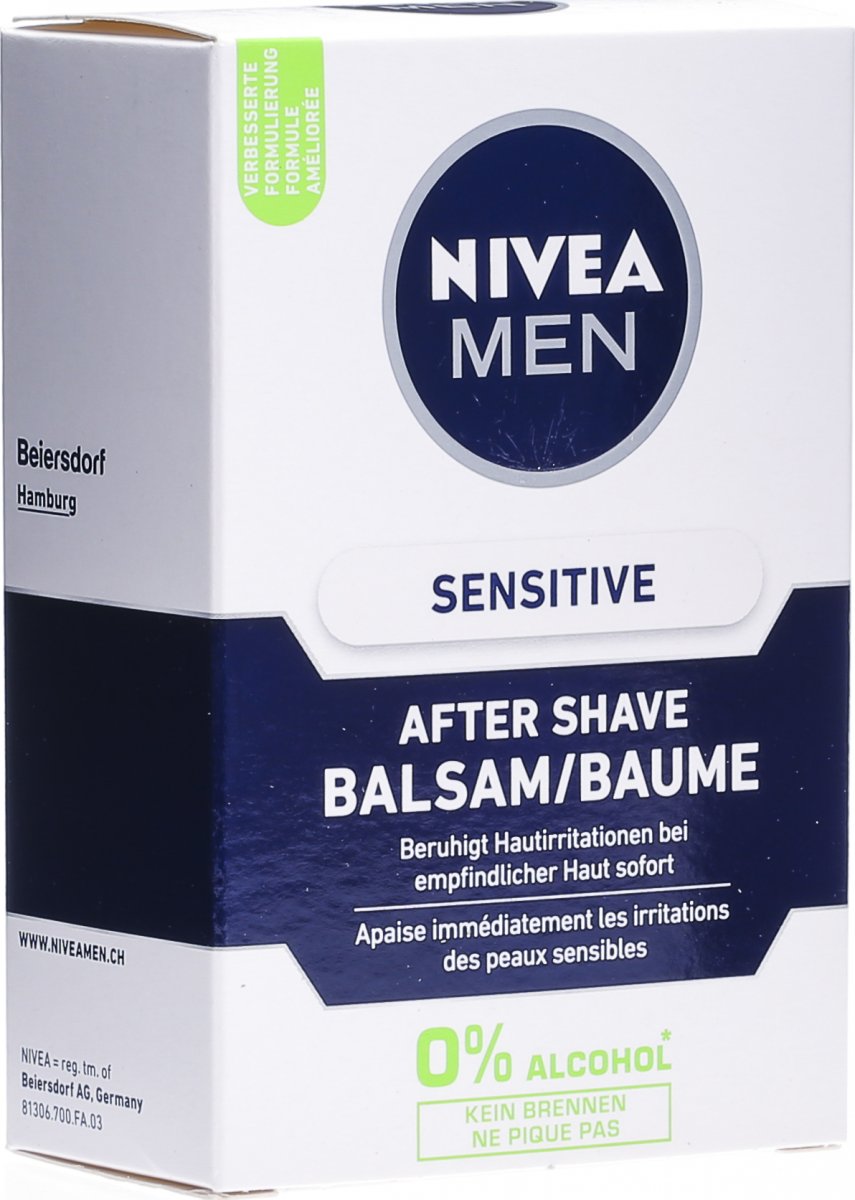 Nivea Men Sensitive After Shave Balsam 100ml in der Adler Apotheke