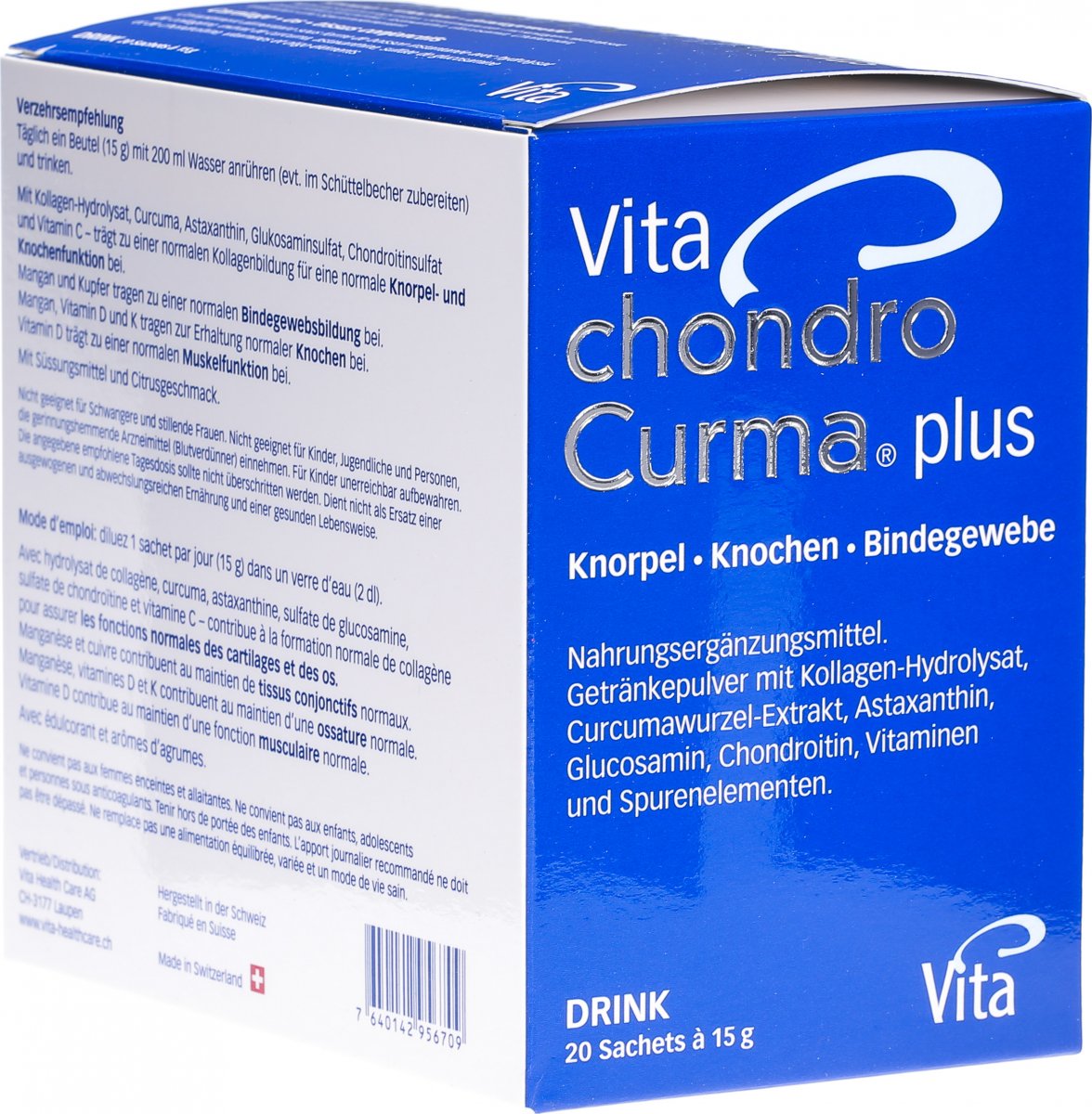 Vita Chondrocurma Plus Pulver Beutel 20 Stuck In Der Adler Apotheke