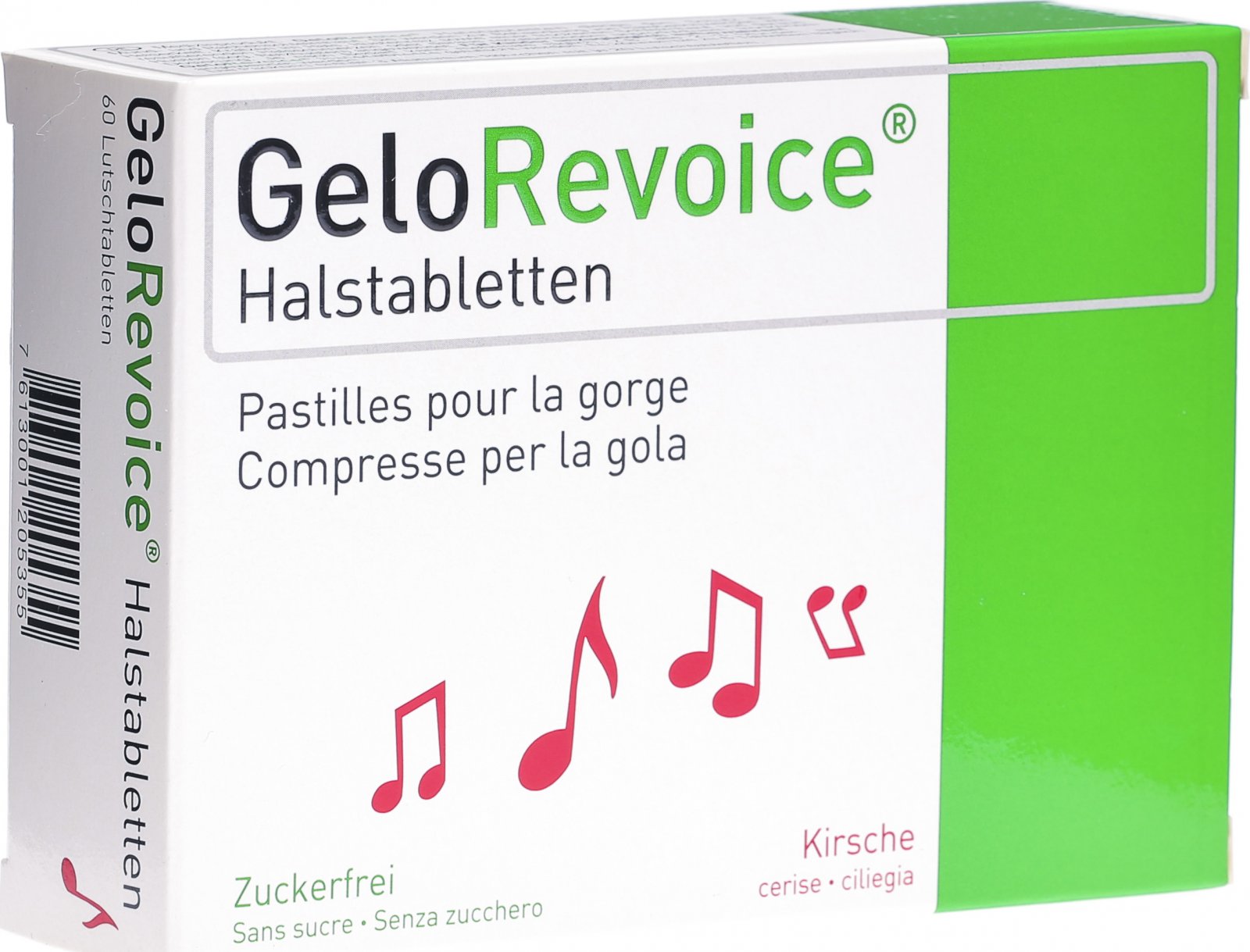 Gelorevoice Halstabletten Kirsche-Menthol 60 Stück in der Adler Apotheke