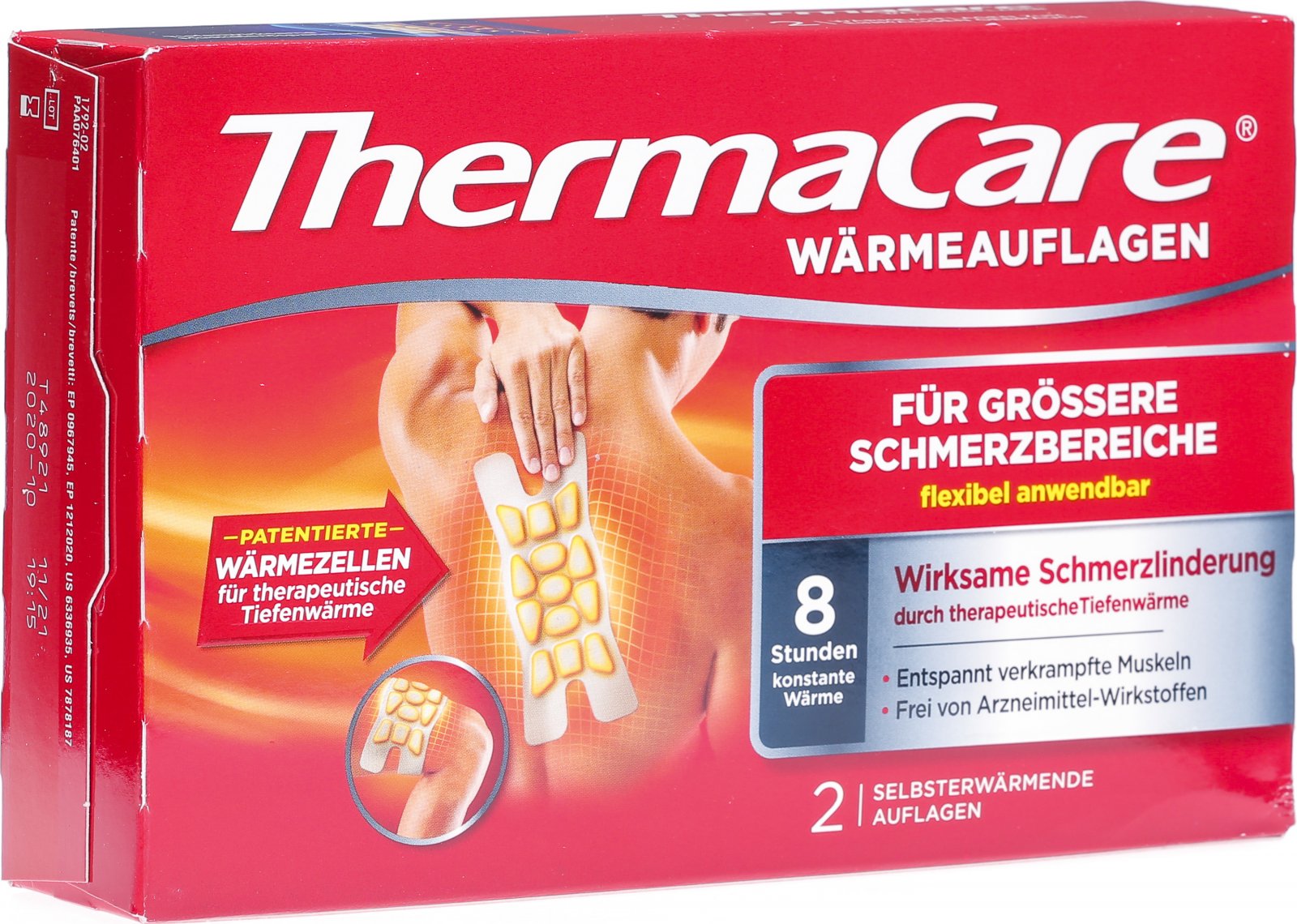 Thermacare für Flexible Anwendung XL 2 Stück in der Adler Apotheke