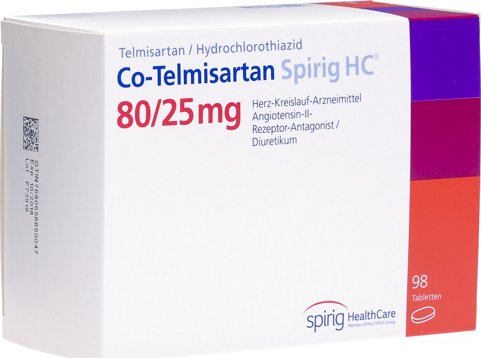 Телмисартан 80 12.5 Цена