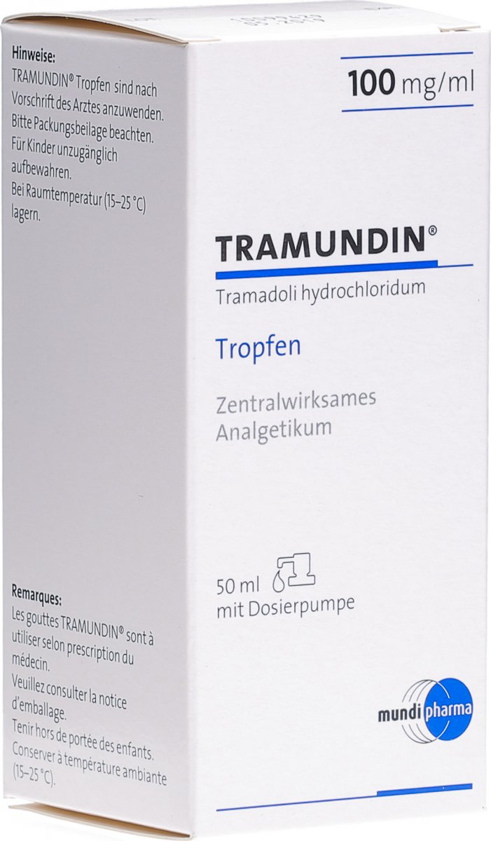 Tramundin Tropfen 100mg Ml M Dosierpump Flasche 50ml In Der Adler