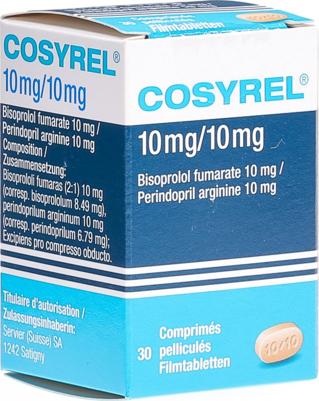 Cosyrel Filmtabletten 10mg/10mg 30 Stück in der Adler Apotheke